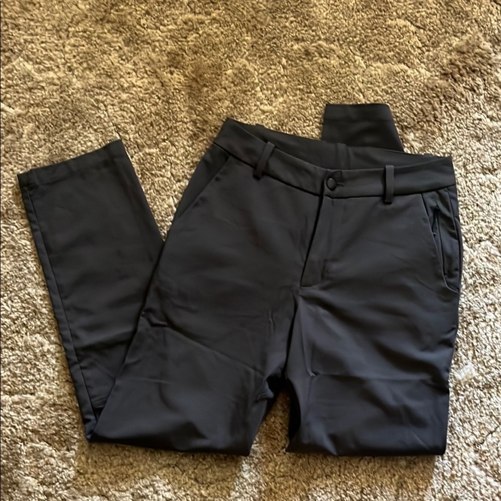 Elegant Black Men's Dress Pants